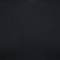 Moncler Black Cotton Short Sleeve T-Shirt M