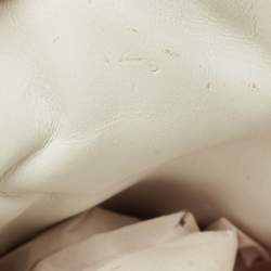 Pre Owned Moncler White Leather New Monaco Sneakers Size 42