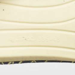 Moncler Tricolor Leather and Nylon Horace Sneakers Size 43