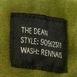 Pre Owned جاكيت ذا دين مونفري قطن تاي داي أخضر مقاس متوسط - ميديم