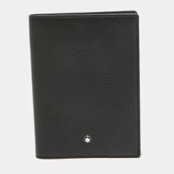 Montblanc Black Leather Meisterstück Passport Holder