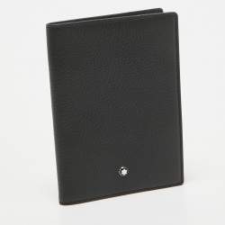 Montblanc Black Leather Meisterstück Passport Holder