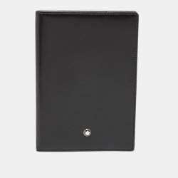 Montblanc Black Leather Meisterstuck Passport Holder