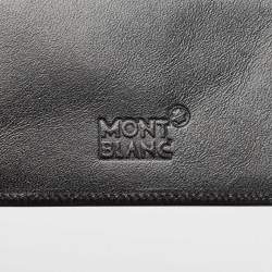 Montblanc Black Leather Meisterstuck Passport Holder