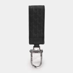 Montblanc Black Signature Leather Meisterstuck Keyring