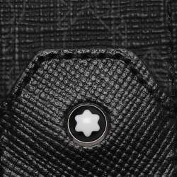 Montblanc Black Signature Leather Meisterstuck Keyring