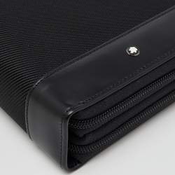 Montblanc Black Nylon and Leather Night Flight Travel Organizer