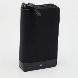 Montblanc Black Nylon and Leather Night Flight Travel Organizer