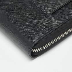 Pre Owned Montblanc Black Leather Sartorial Notebook Holder