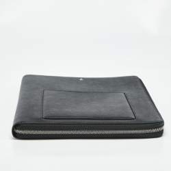 Pre Owned Montblanc Black Leather Sartorial Notebook Holder