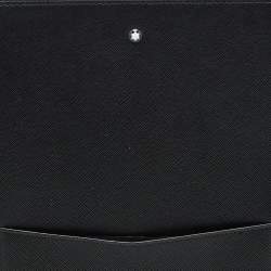 Pre Owned Montblanc Black Leather Sartorial Notebook Holder