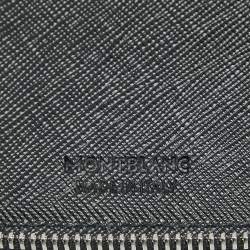 Pre Owned Montblanc Black Leather Sartorial Notebook Holder