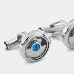 مملوكة مسبقًا أزرار أكمام مون بلان ستانلس ستيل معدنية ثنائية اللون