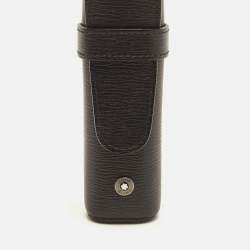 Pre Owned Montblanc 4810 Westside 1-Pen Pouch Black Leather