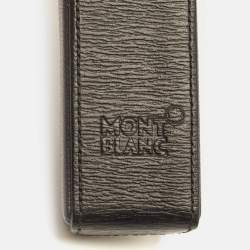 Pre Owned Montblanc 4810 Westside 1-Pen Pouch Black Leather