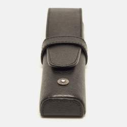 Pre Owned Montblanc 4810 Westside 1-Pen Pouch Black Leather