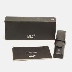 Pre Owned Montblanc 4810 Westside 1-Pen Pouch Black Leather