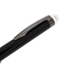 Pre Owned Montblanc StarWalker Midnight Black Resin Ruthenium Coated Ballpoint Pen