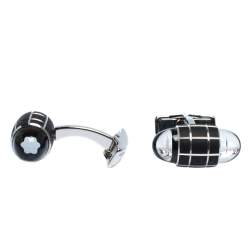 Pre Owned Montblanc Contemporary Collection UrbanWalker Floating Star Cufflinks