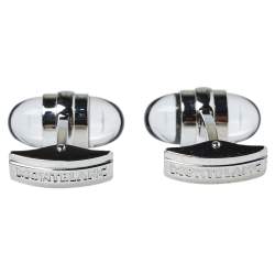 Pre Owned Montblanc Silver Tone Floating Stars Urban Walker Cufflinks