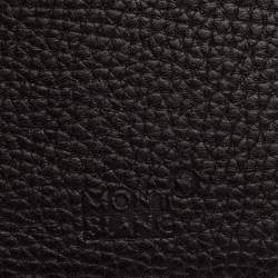 Pre Owned Montblanc Black Leather Sartorial iPhone 8 Flip Case