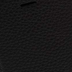 Pre Owned Montblanc Black Leather Sartorial iPhone 8 Flip Case