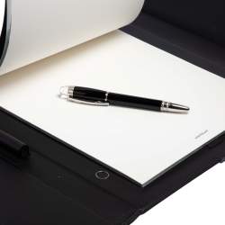 Montblanc Black Leather Augmented Paper+A4 Set