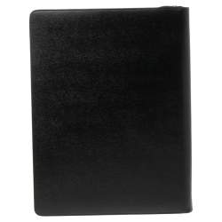 Pre Owned MontBlanc Black Leather 4810 Westside Zip Notepad