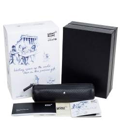 Pre Owned Montblanc Black Leather Meisterstuck Selection UNICEF Pen Pouch