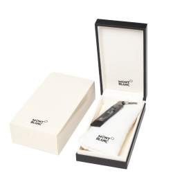 مملوكة مسبقًا Montblanc Black Leather Westside Key Fob