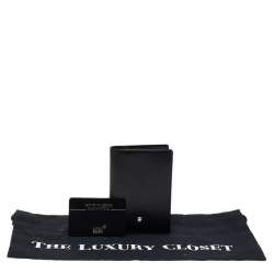 مملوكة مسبقًا مفكرة مون بلان مايستر ستاك جلد أسود