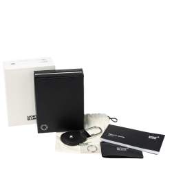 Pre Owned ميدالية مفاتيح مون بلان ويست سايد جلد أسود