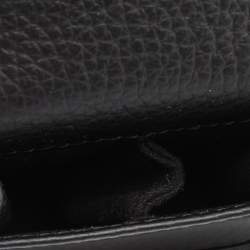 Montblanc Black Leather Meisterstuck Cufflinks Case