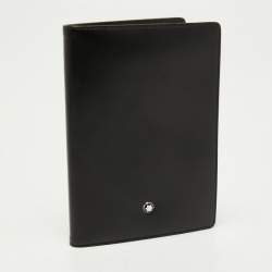 Montblanc Black Leather Meisterstück Passport Holder