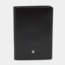 Montblanc Black Leather Meisterstück Passport Holder