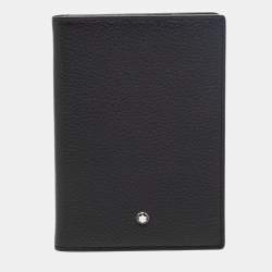 Montblanc Black Leather Meisterstück Passport Holder