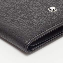 Montblanc Black Leather Meisterstück Passport Holder