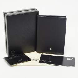 Montblanc Black Leather Meisterstück Passport Holder