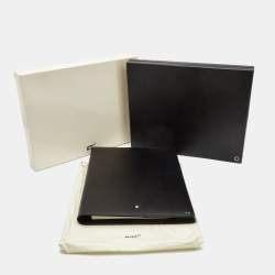 Montblanc Black Leather Conference Folder