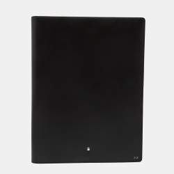 Montblanc Black Leather Conference Folder