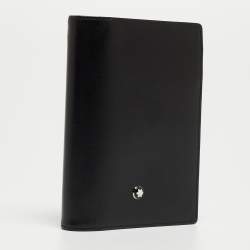 Montblanc Black Leather Meisterstück Pocket Notebook
