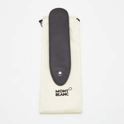 Montblanc Black Leather Meisterstück 1 Pen Sleeve Holder