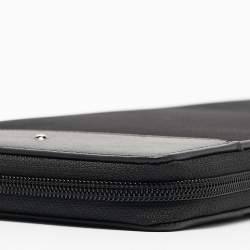 Montblanc Black Nylon and Leather Nightflight Tie Case