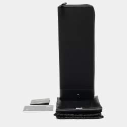 Montblanc Black Nylon and Leather Nightflight Tie Case