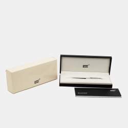 Montblanc Meisterstück Doué Geometry Resin Silver Tone Classique RollerBall Pen