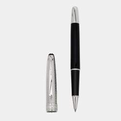 Montblanc Meisterstück Doué Geometry Resin Silver Tone Classique RollerBall Pen