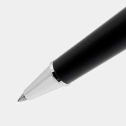 Montblanc Meisterstück Doué Geometry Resin Silver Tone Classique RollerBall Pen