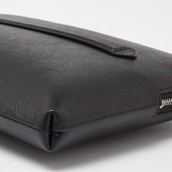 Montblanc Black Leather Meisterstuck Zip Pouch