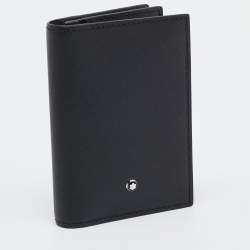 Montblanc Black Leather Sartorial Business Card Holder