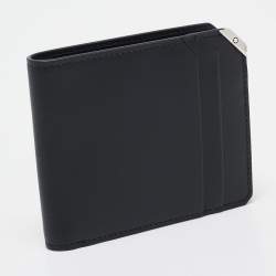 Montblanc Black Leather Urban Spirit 6CC Bifold Wallet